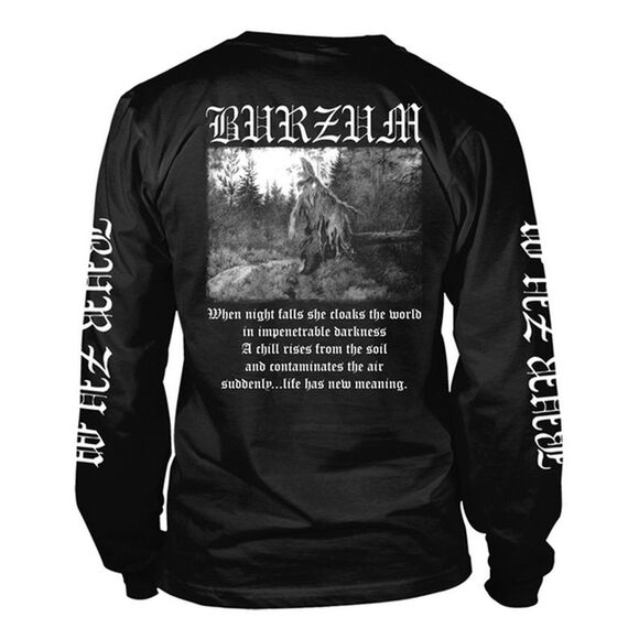 Burzum Unisex Adult Filosofem 2018 Long-Sleeved T-Shirt / Black - Picture 2 of 2